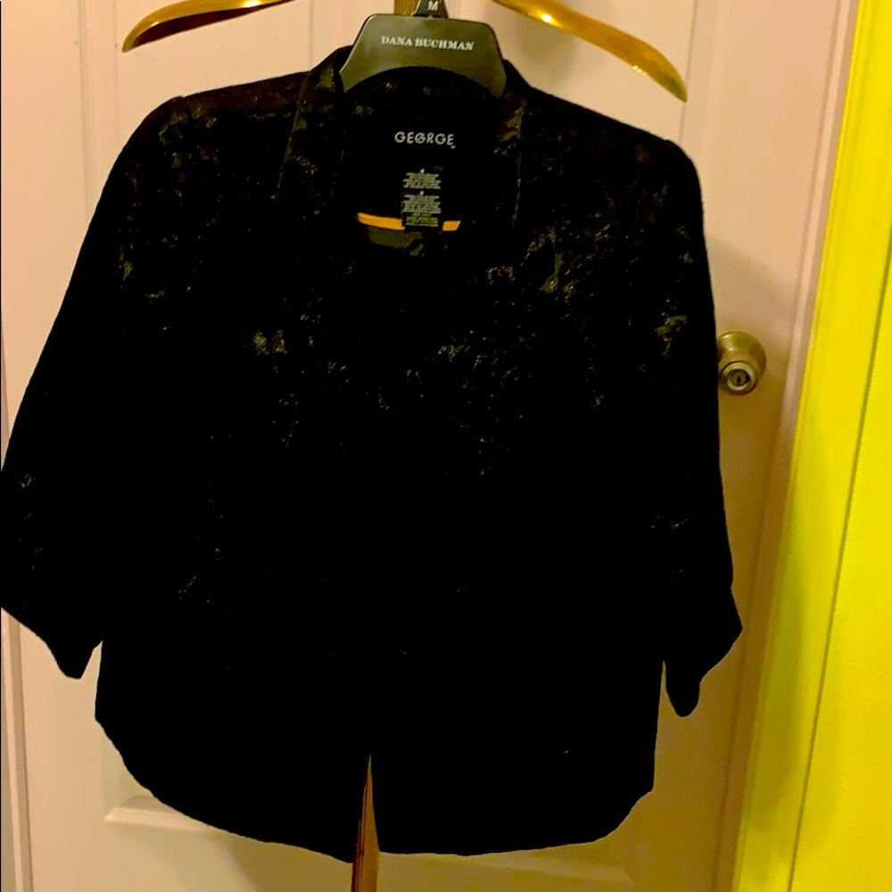 Sparkling black jacket